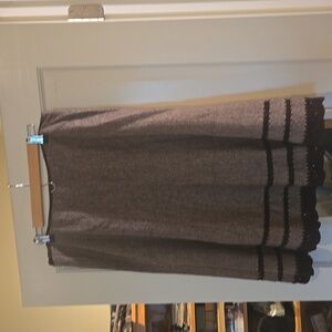 Talbot brown tweed skirt size 14 petites